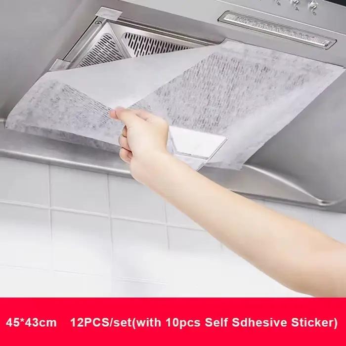 Papier filtre jetable Non tissé pour hotte de cuisine
