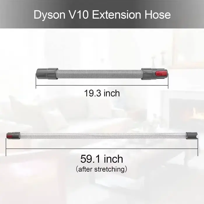 Tuyau d'extension pour aspirateur Dyson V8 V10 V11 V15 V7