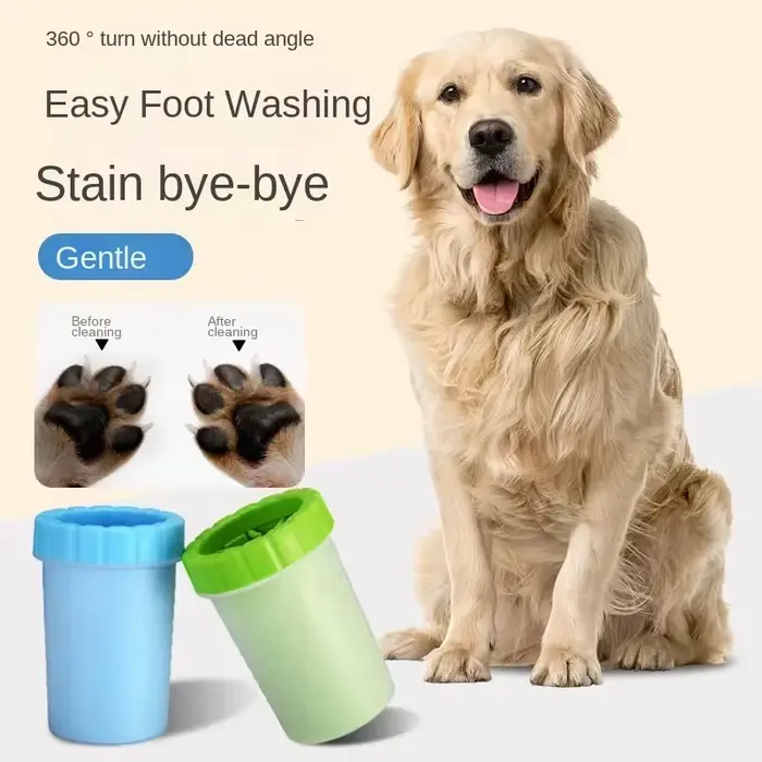 Nettoyeur de pattes de chien