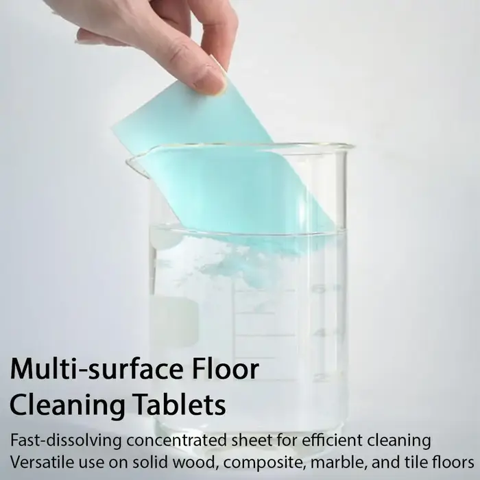 Feuilles concentrées nettoyantes pour sols