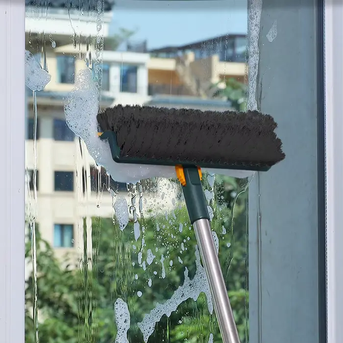 Brosse à récurer les sols 3 en 1