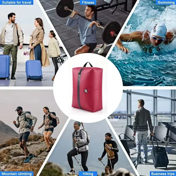 Sacs de compression sous vide 17L avec pompe à air
