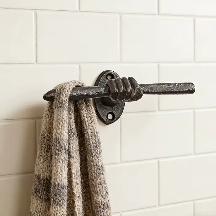 Crochets muraux créatifs en fonte, crochets d'entrée ou décoration de chambre unique pour accrocher des manteaux, des portefeuilles, des écharpes ou des bijoux, crochet utilitaire