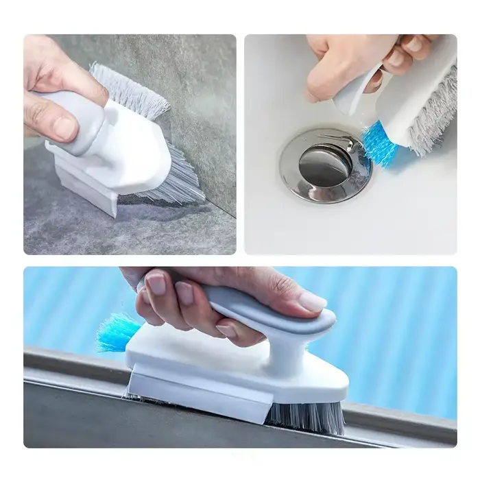 Brosse multifonctionnelle pour livres de carrelage et de coulis