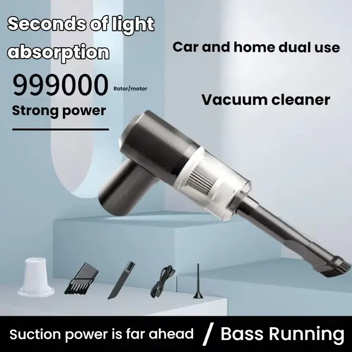 Chargement USB d'aspirateur combiné 3 en 1 pour petit aspirateur domestique monté sur voiture