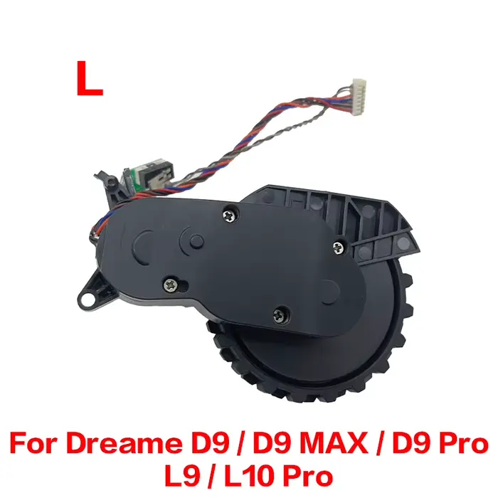 Pièces d'aspirateur pour Dreame D9 / D9 MAX / D9 Pro / L9 / L10 Pro, roues de marche gauche et droit