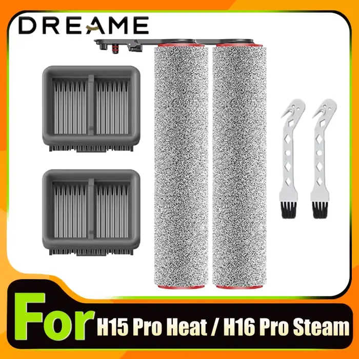 Dreame H15 Pro Heat / H16 Pro vapeur humide sec aspirateur accessoires brosse