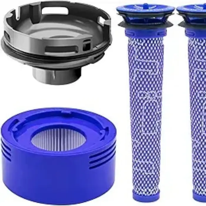 Kit de remplacement de haute qualité pour aspirateur Dyson V7 V8 : Couvercle arrière du moteur + filtre HEPA - Pièces
