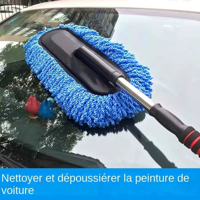 Kit de vadrouille de brosse de lavage de voiture en microcarence