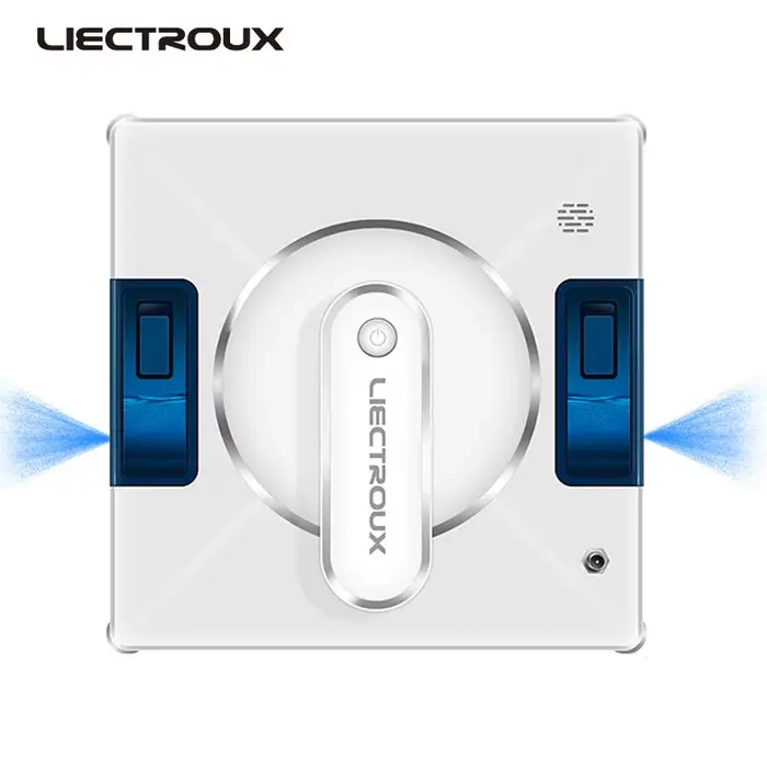 Robot nettoyeur de vitres Liectroux YW509, pulvérisation d'eau bidirectionnelle, robot de nettoyage 
