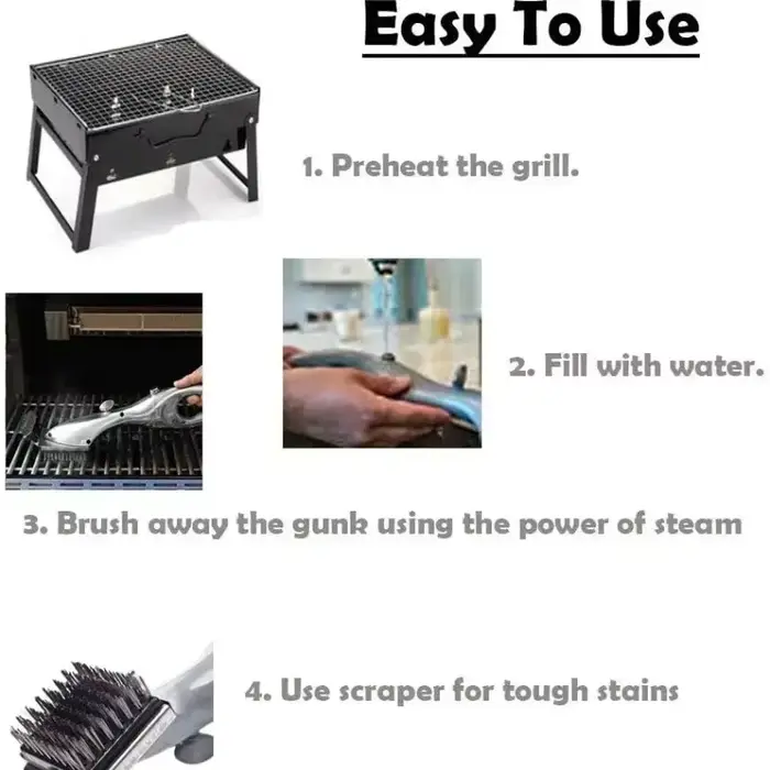 Brosses de nettoyage à vapeur pour Barbecue