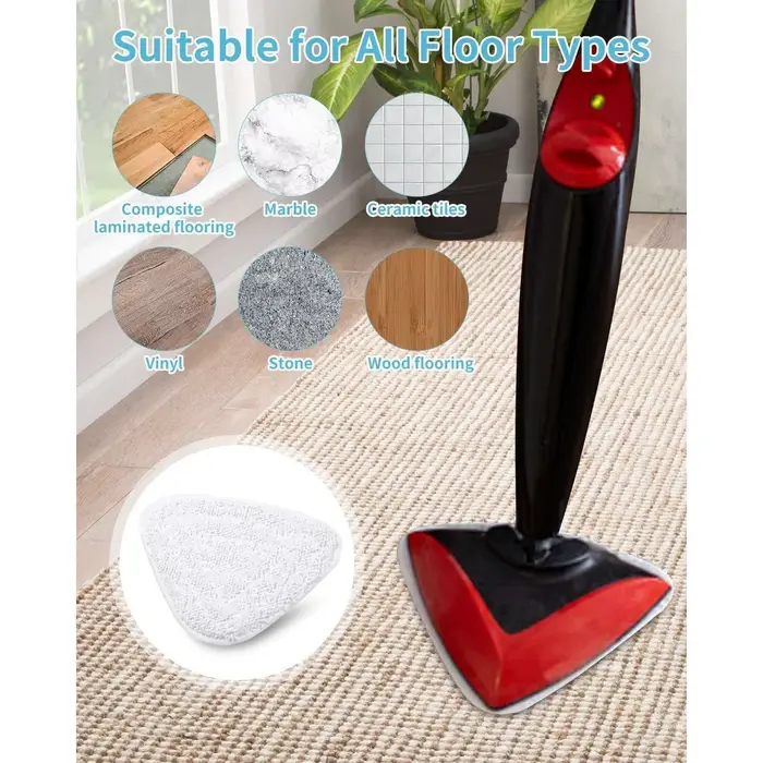 Housses de Rechange pour Nettoyeur à vapeur Vileda Steam Mop