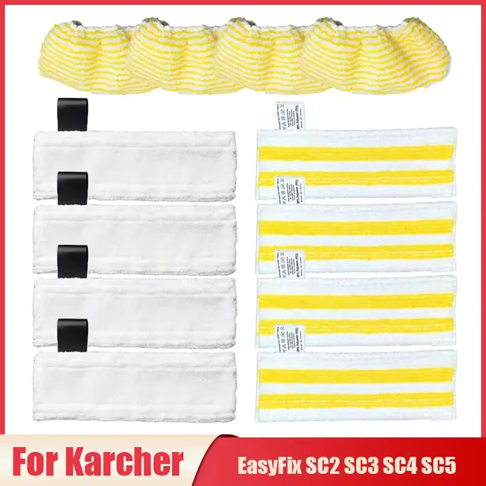 Nouveau chiffon de vadrouille à vapeur en Microfibre pour aspirateur à main Karcher EasyFix SC2 SC3 SC4 SC5