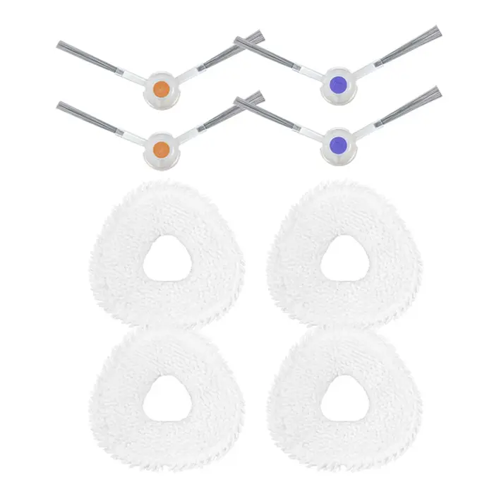 Compatible avec le robot Narwal Freo Versatile Auto-Nettoyant Brosses principale et latérale Serpillière Chiffon Filtre HEPA Pièce de rechange Accessoires
