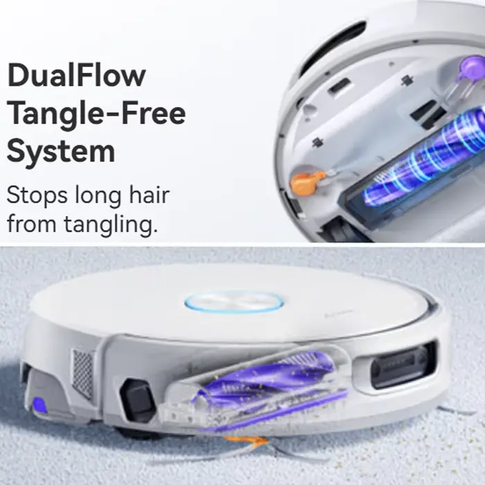 Brosse à rouleaux originale Narwal pour accessoires d'aspirateur robot Flow
