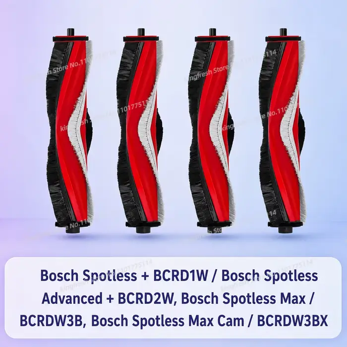 Brosse à rouleau principale compatible avec Bosch Spotless + BCRD1W