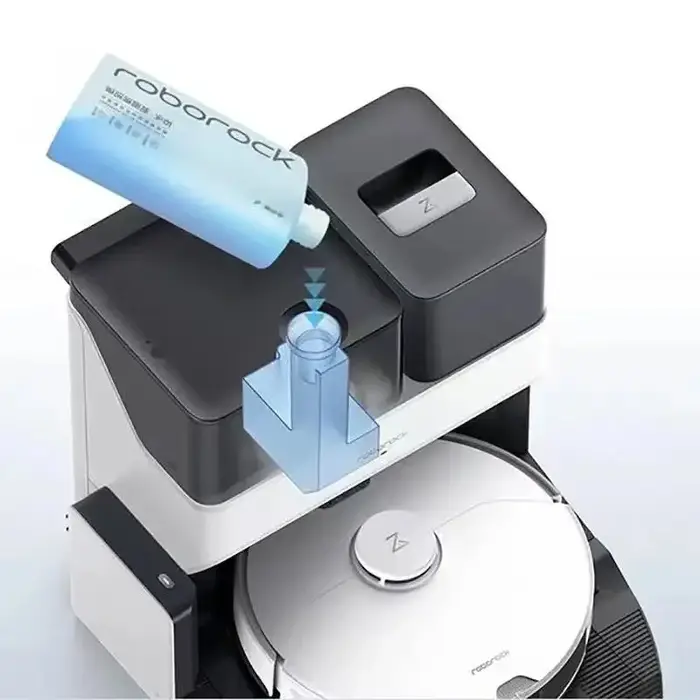 Solution de nettoyage de sol originale 1L pour aspirateurs robot Roborock S8 Pro Ultra/S8 MaxV Ultra/Q7/Q Revo/S7