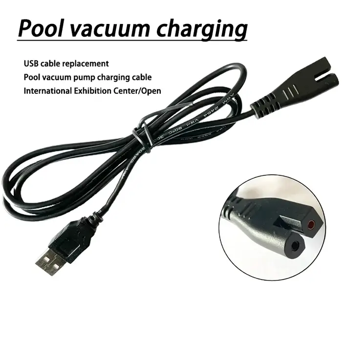 Câble USB de chargement sous vide pour piscine