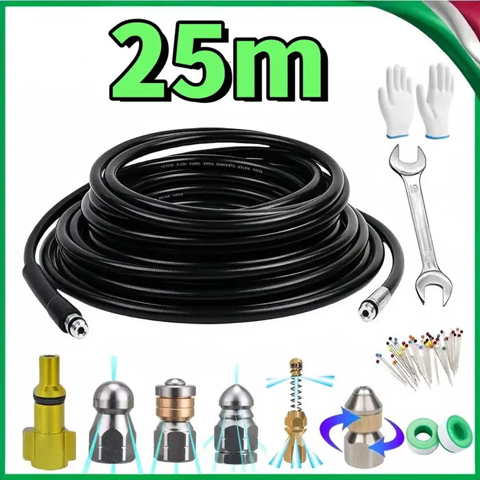 Nettoyeur de tuyau de nettoyage de drainage d'égout de 2 ~ 35m