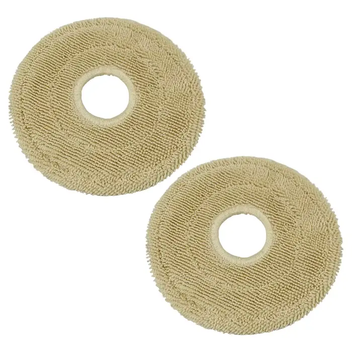 2 pièces de serpillière en peluche pour aspirateur robot MOVA pour MOBIUS 60, tissu de serpillière q