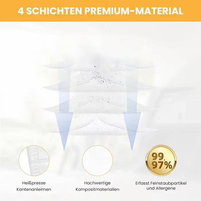 Sacs d'aspirateur filtre adapté pour Karcher KFI 357 KFI357 KA 40 sac de remplacement