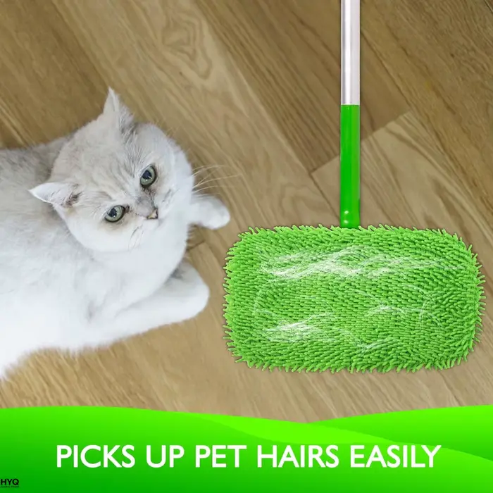 Lot de tampons de rechange compatibles Swiffer – Recharges en microfibre réutilisables