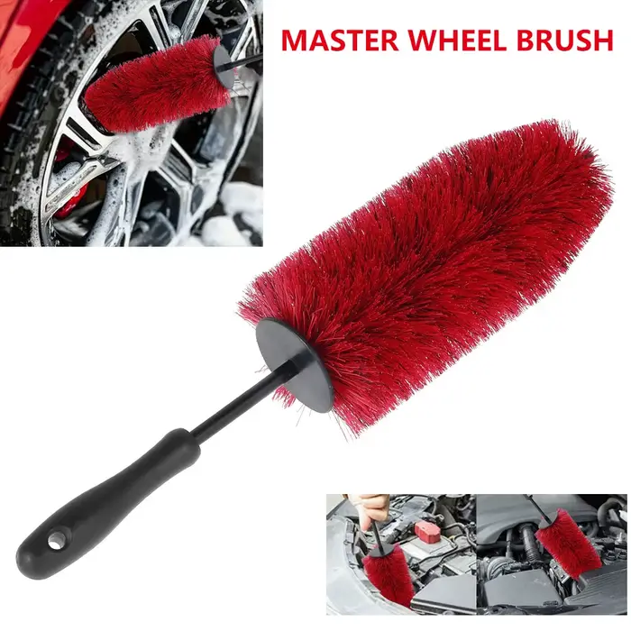 Brosse de nettoyage de pneus de jante de roue de voiture 45cm