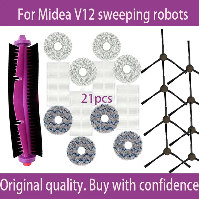 Pour aspirateur Robot Midea V12 Eureka J12 Ultra