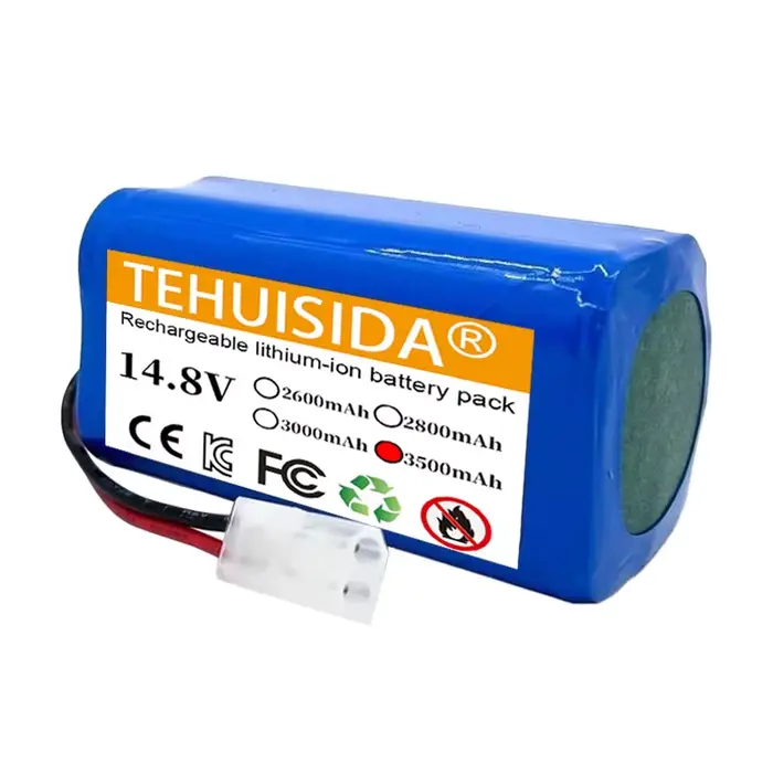 Batterie Li-ion 14.8V 2600-3500mAh 14.4V RS-RT900866 pour aspirateur Robot Rowenta Tefal Explorer série 20 40 60
