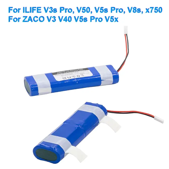 Nouvelle batterie Rechargeable pour ILIFE V3s V5s V8s DF45 DF43 V3 X3 V50 V55 V5L Pro 14.8V 3200mAh/3.5ah