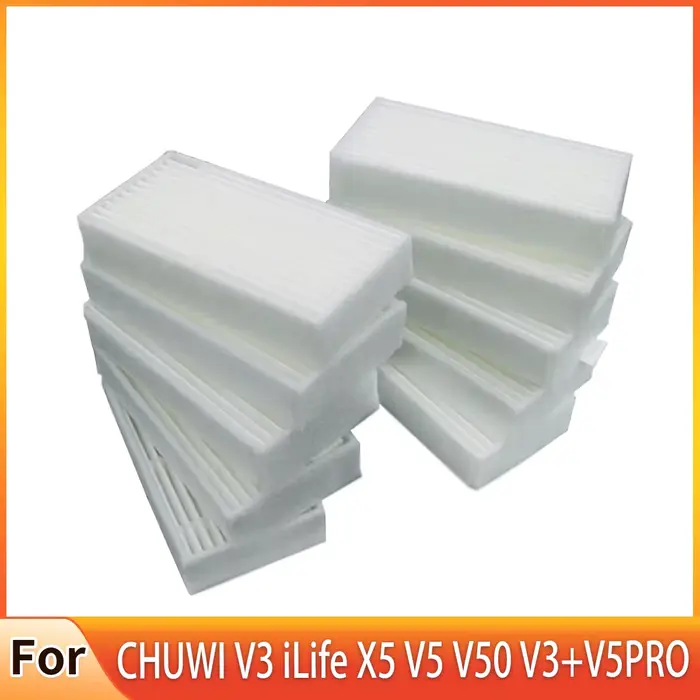 Filtres d'aspirateur filtre HEPA pour nettoyeur CHUWI V3 iLife X5 V5 V50 V3 + V5PRO ECOVACS CR130 cr120 CEN540 CEN250 ML009