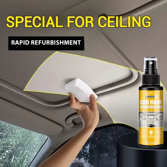 Nettoyant polissant pour l'intérieur de la voiture