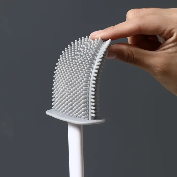 Ensemble de brosses WC en silicone