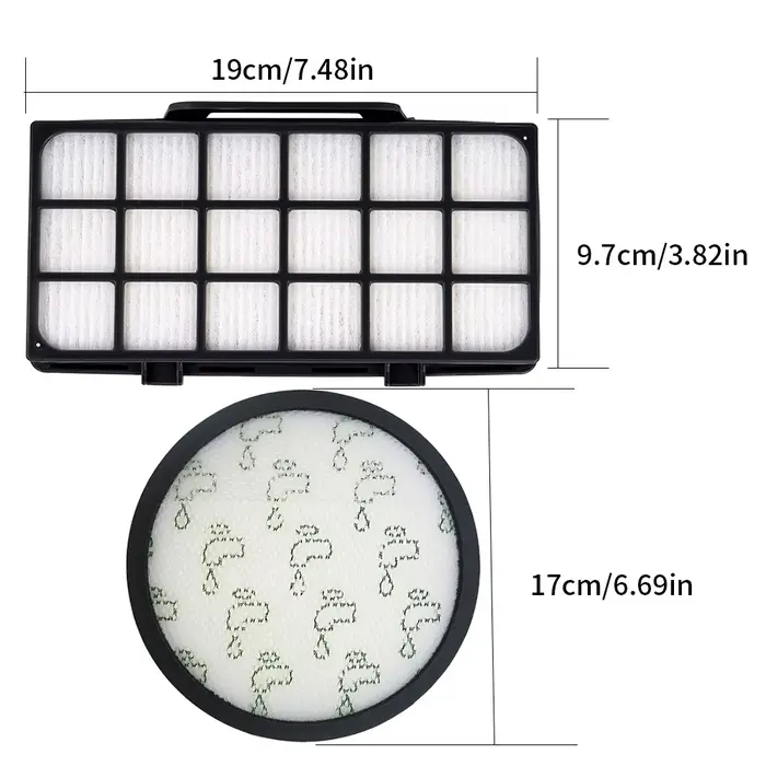 Filtre HEPA d'entrée et de sortie ZR903701 pour aspirateur sans sac Rowenta RO7623 RO7681 RO7611 TW7621 TW7647 TW7673 TW7681 RO76xx S