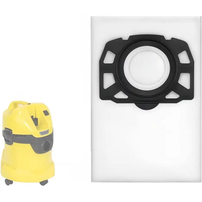 Sacs d'aspirateur compatibles avec batterie Karcher WD2 Plus, WD 3, KWD 1, 2, 3, MV 3, WD 3.200 à WD