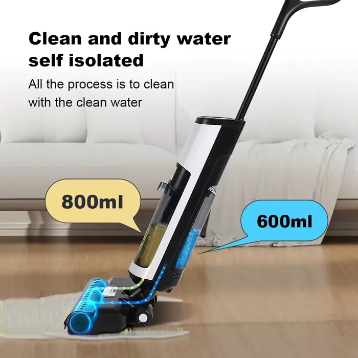 (Pour Liectroux i7pro) lave-sol sec et humide sans fil aspirateur à main rouleau brosse filtre Hepa pièces de rechange