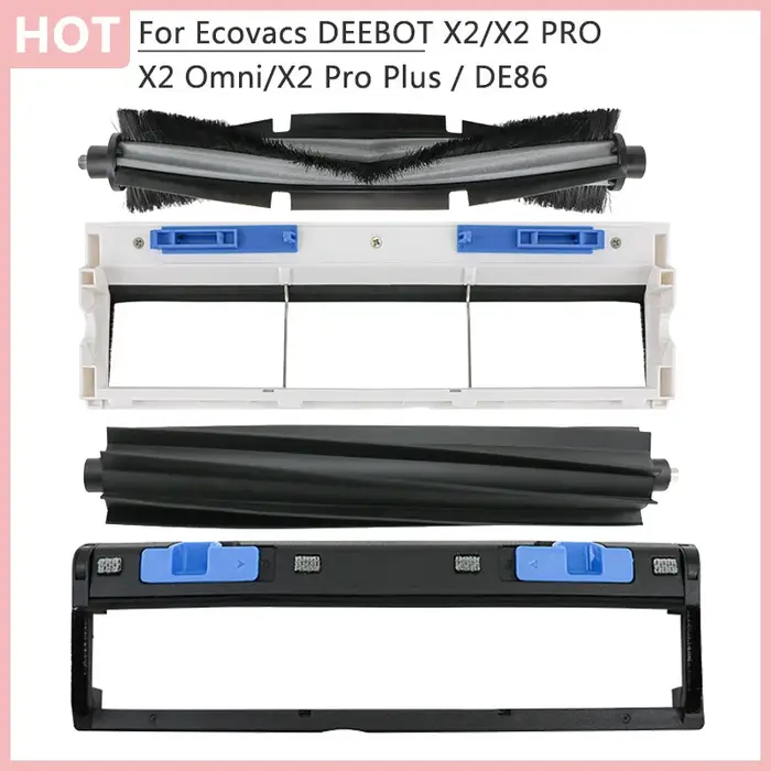 Pour Ecovacs DEEBOT X2 、X2 PRO Robot aspirateur en caoutchouc X2 Omni、X2 Pro Plus