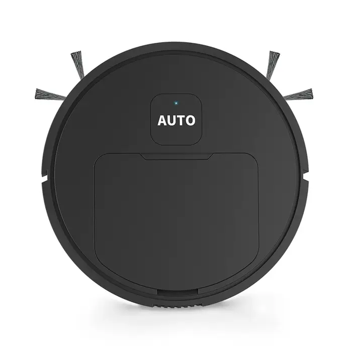 Mini robot de nettoyage intelligent silencieux trois-en-un multifonctionnel aspirateur balayeuse serpillière brosse 2025