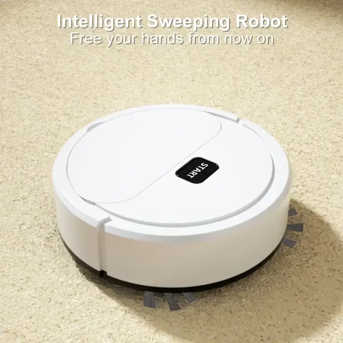 Aspirateur robot portable automatique 3-en-1 pour la maison