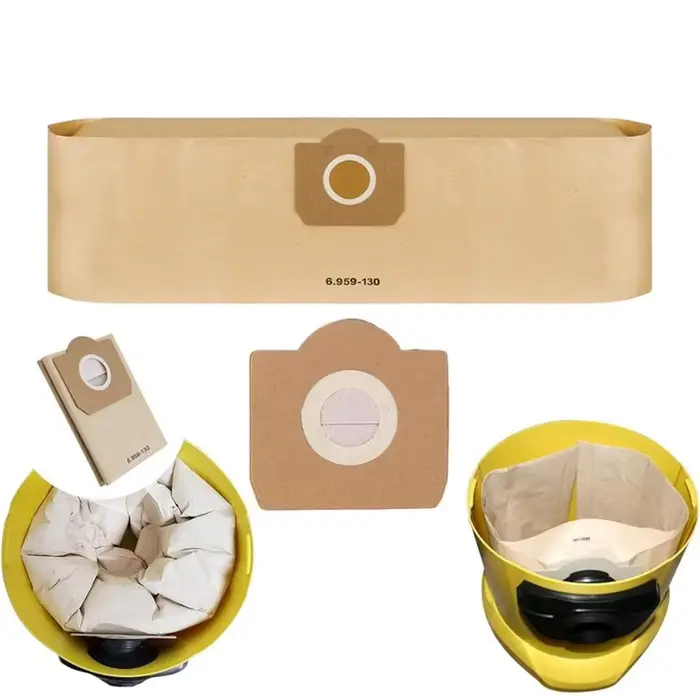 *AA60I sacs d'aspirateur pour Karcher WD3, WD 3 Premium, WD3200, WD3500P, MV3, MV3P Premium, A2204, 