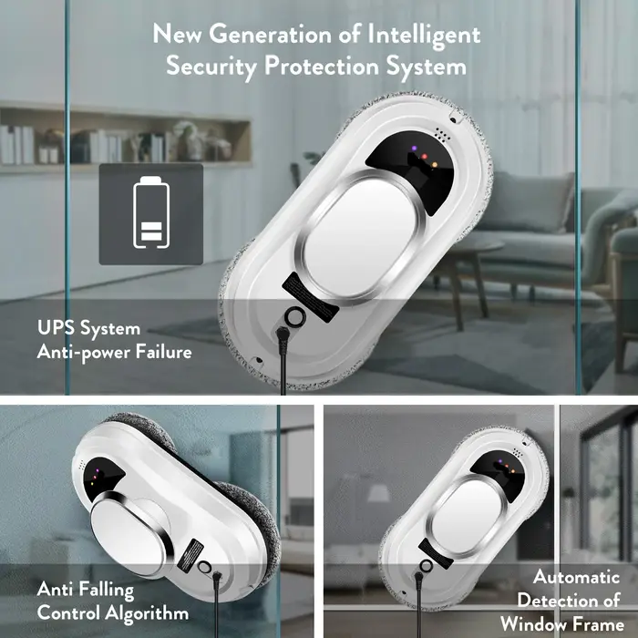 Robot nettoyeur de vitres pour la maison, nettoyeur de vitres pour livres, aspirateur intelligent, télécommande, livres en verre, nouveau