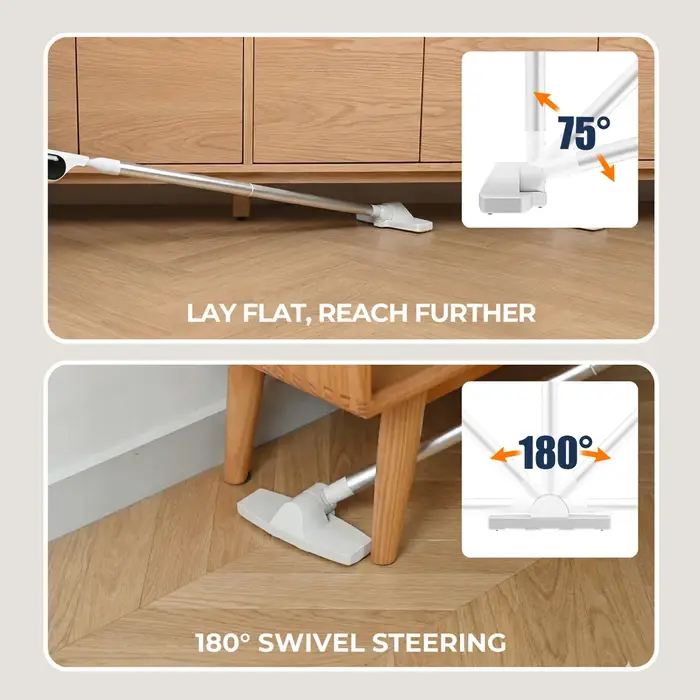 Aspirateur à main avec lumière LED