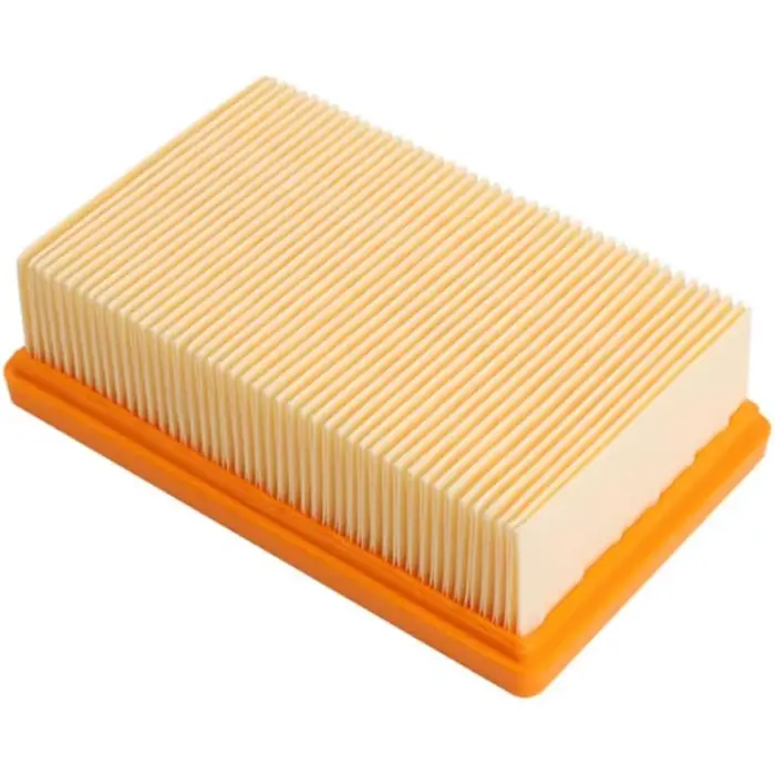 Filtre pour Aspirateur Karcher WD4 WD5 WD6 MV4 MV5 MV6 Filtre Plissé Plat pour Aspirateur Karcher 2.