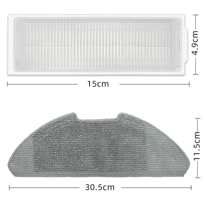 Pour Xiaomi Mi Robot aspirateur-vadrouille 2 Pro/Lite MJST1SHW MJSTL filtre Hepa vadrouille tissu brosse latérale principale Mijia aspirateur accessoires