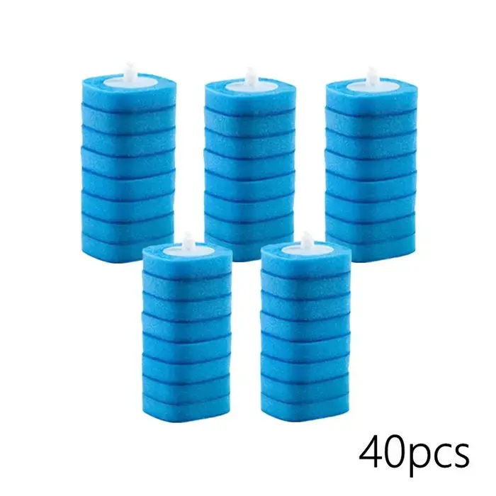 Brosse de toilette jetable avec liquide de nettoyage