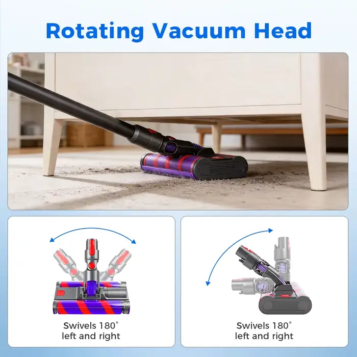 Tête de brosse électrique pour aspirateur sans fil Dyson V7 V8 V10 V11 V15
