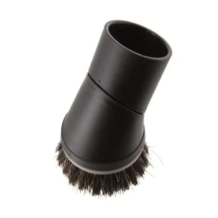 Brosse à poussière ronde noire