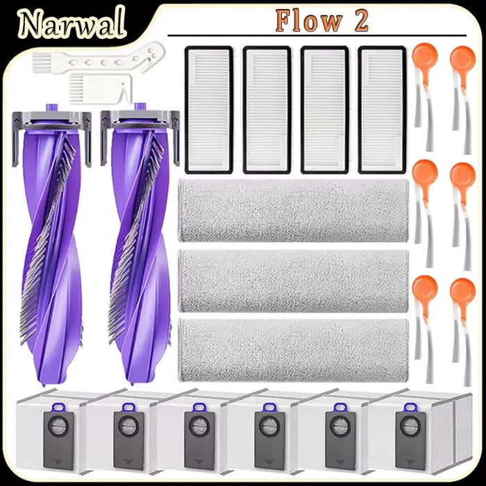 Accessoires pour aspirateur robot Narwal Flow 2 : brosse principale