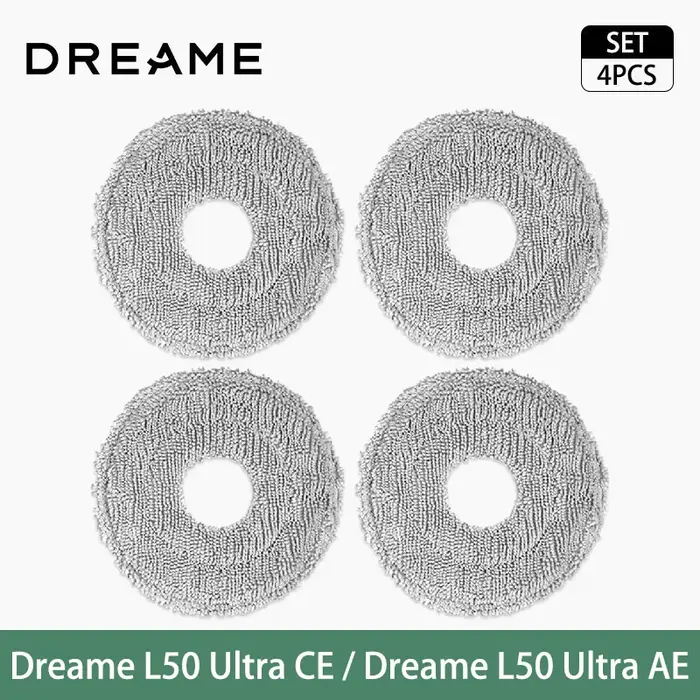 Accessoires pour aspirateur robot Dreame L50 Ultra CE / L50 Ultra AE : brosse principale, brosse lat
