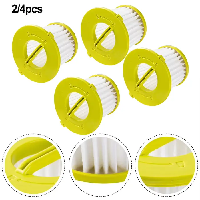 Filtres de remplacement pour aspirateur à main Ryobi 18V + Performance PLC704K